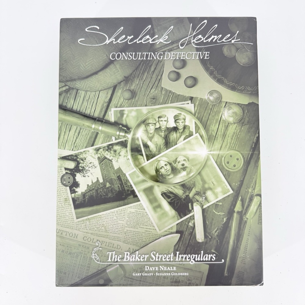 Sherlock Holmes Consulting Detective Baker Street Irregulars Complete Game